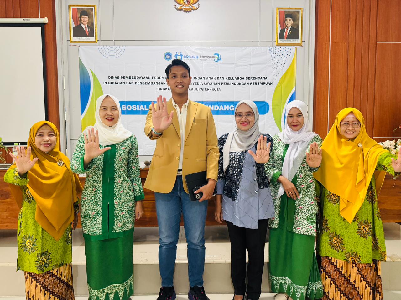 PC FATAYAT NU LAMONGAN HADIRI SOSIALISASI UU PKDRT OLEH DP3AKB, PERKUAT KOMITMEN PERLINDUNGAN PEREMPUAN DAN ANAK