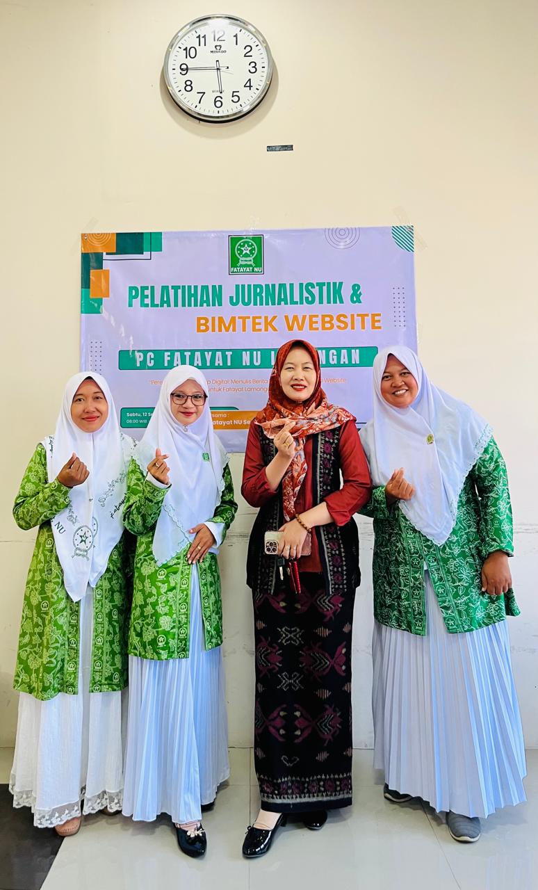 Pelatihan Jurnalistik dan Website untuk Meningkatkan Kemampuan Media Fatayat NU