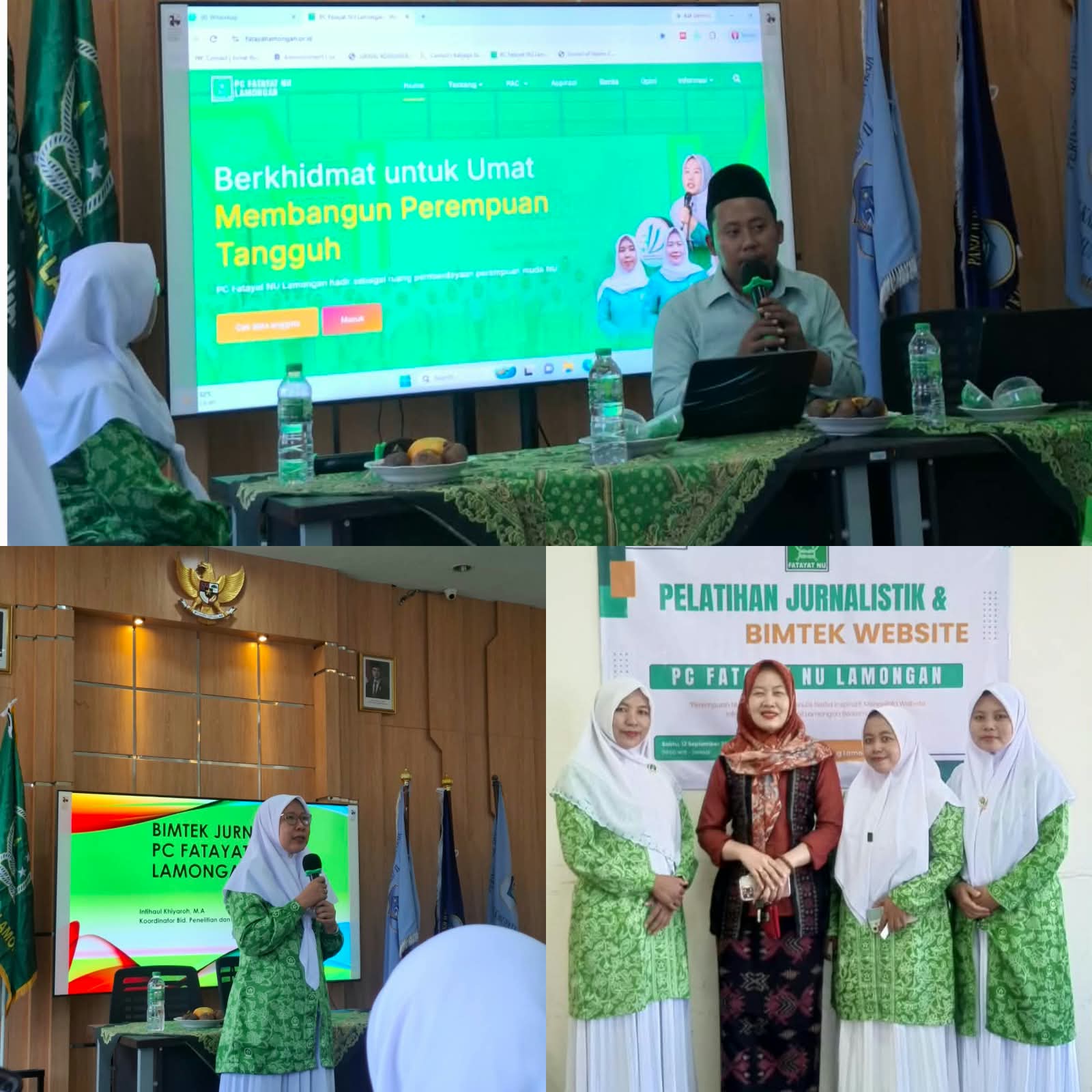PC Fatayat NU Lamongan Gelar Pelatihan Jurnalistik untuk Tingkatkan Kecakapan Kader Mengelola Informasi Organisasi Media