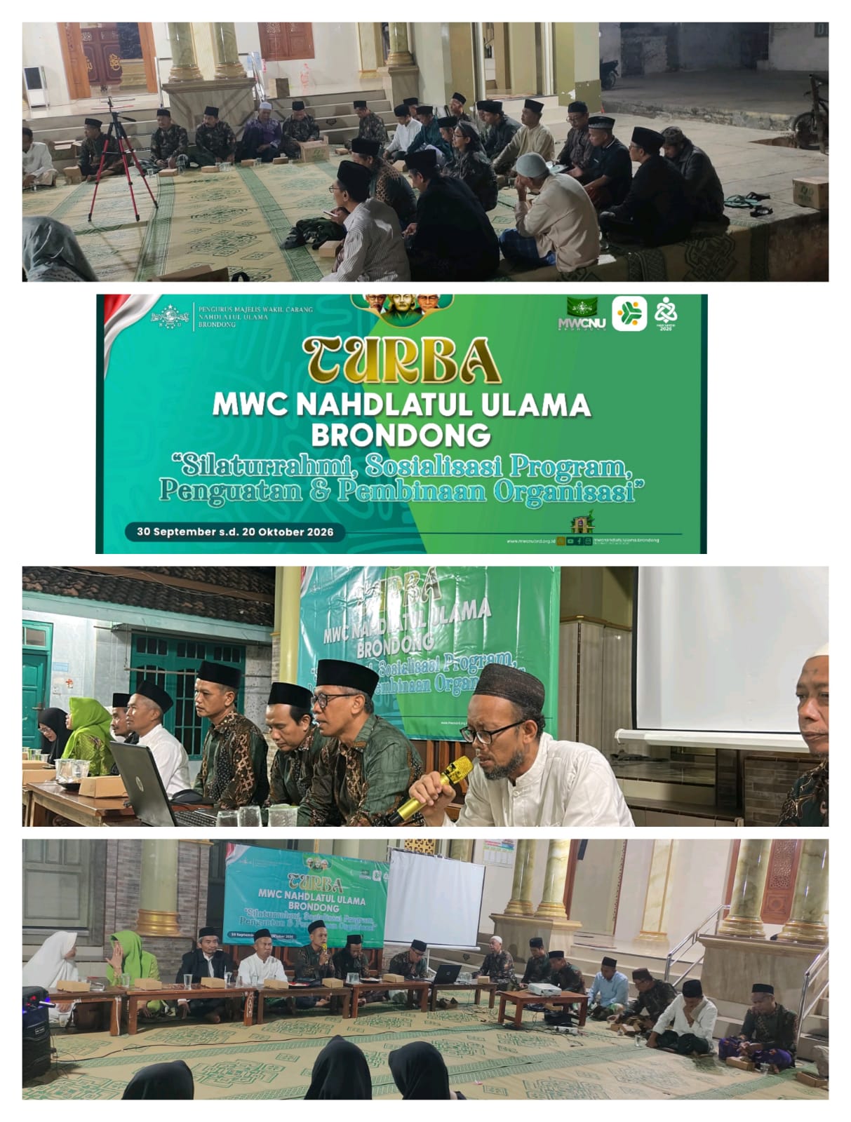 MWC NU Brondong Gelar Turba Silaturahim dan Konsolidasi Jam’iyyah